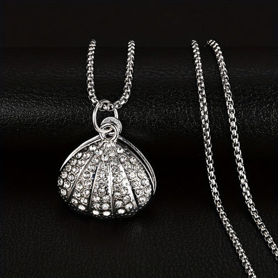 SHELL PEARL ICED OUT PENDANT FOR MEN