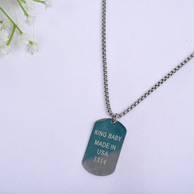 DOG TAG PENDANT FOR MEN