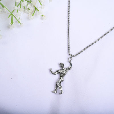 CLASSIC ARNOLD POSE PENDANT FOR MEN