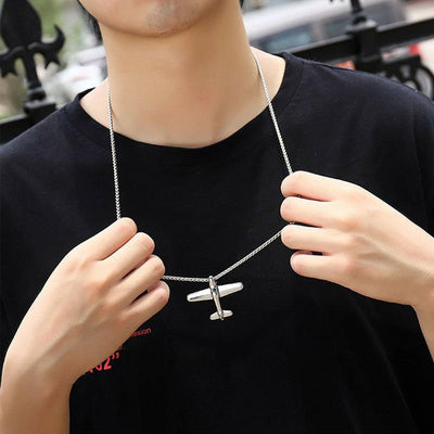 Aeroplane Pendant for Men