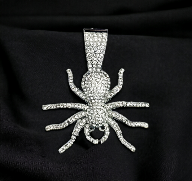 HIPHOP SPIDER ICED OUT BLING PENDANT FOR MEN & WOMEN