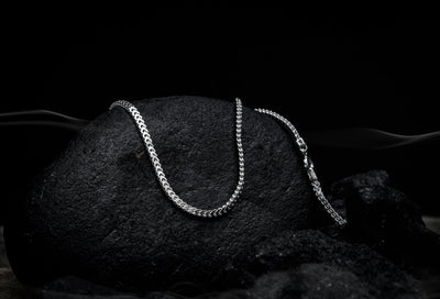 925 Sterling Silver Chain For Men & Women